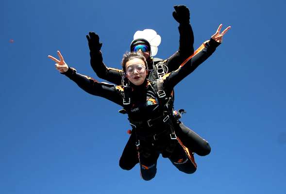 Tandemový seskok je epický zážitek