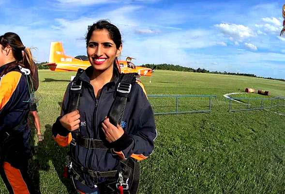 Příprava na seskok